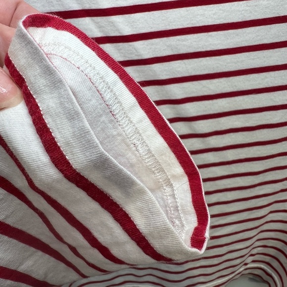 LL Bean Signature Soft Cotton Modal Blend 3/4 Sleeves Boatneck Tee - Picture 5 of 6